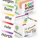Sight Words Flash Cards Kindergarten to 4th Grade - 600 Words from Dolch's and Fry's Lists with 18 Mini Games