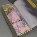 BABESIDE Reborn Baby Dolls Sunny - 17Inch Cute Soft Vinyl Realistic Baby Doll Poseable Smiling Real Life Baby Dolls with Complete Accessories for 3+ Years Old Gifts (Pink)