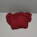 MEROKEETY Women's Long Sleeve Wedding Guest Formal Dress Fall Winter Ruched Bodycon Mesh Cocktail Party Midi Dresses (Large, Wine Red)