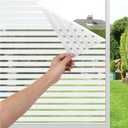 LEMON CLOUD Frosted Glass Window Privacy Film Decorative, 23.6″ x 78.7″