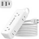US to Japan Adapter, 1875W 2 Prong Extension Cord 5 FT with 180 Rotating Flat Plug, Type A Travel Adaptor for USA to Japanese Tokyo Canada Mexico Philippines Peru China Colombia