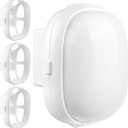 XLTTYWL Google Nest WiFi 6e Router Wall Mount Brackets Holder Stability ABS Protective Case Router Protection for Google Nest WiFi Pro Wi-fi Mesh Network System (White, 3 Pack)