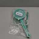 Gaiatop Oscillating Baby Stroller Fan with LED Night Light, 4 Speeds Cooling Rechargeable 360 Rotate Clip On, Battery Operated Small Portable Fans for Car Seat Crib Treadmill Travel (Green)