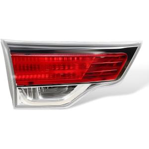 Inner Tail Light w/O Bulb Compatible with Highlander 2014 2015 2016 Left Side Rear Brake Lamp TO2802115 815900E060