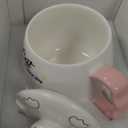 Bgbg Coffee Mug Warmer & Cute Cat Mug Set, Beverage Cup Warmer for Desk Home Office with Three Temperature Up to 140℉/ 60℃, Coffee Warmer for Cocoa Milk Tea Water Candle, 8 Hours Auto Shut Off