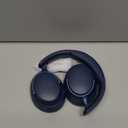 RORSOU B8 Bluetooth Headphones Over Ear, 6 EQ Music Modes and 50H Playtime Deep Bass Wireless Headphones with Mic, Lightweight Folding HiFi Stereo Headset for iPad/Travel/Tablet/PC/Home Blue