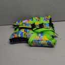 Pottwal Swim Vest for Kids - Swim Jacket - Made of Neoprene & EPE - with Adjustable Crotch Strap (Small, Green Dinosaurs)