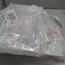 Thicken & Sturdy Clear Shoe Storage Organizer with Magnetic Door, Stackable Boxes for Closet, Foldable Space-Saving Shoe Rack for Sneaker Boot Container, Plastic Shoe Cabinet Shoe Box 6 Pack, White