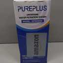 PUREPLUS Under Sink Water Filter System, 22000 Gallons, 99.99% Chlorine Reduction, NSF/ANSI 42 Certified, Removes Heavy Metals, Chlorine, Direct Connect Under Counter Water Filtration System