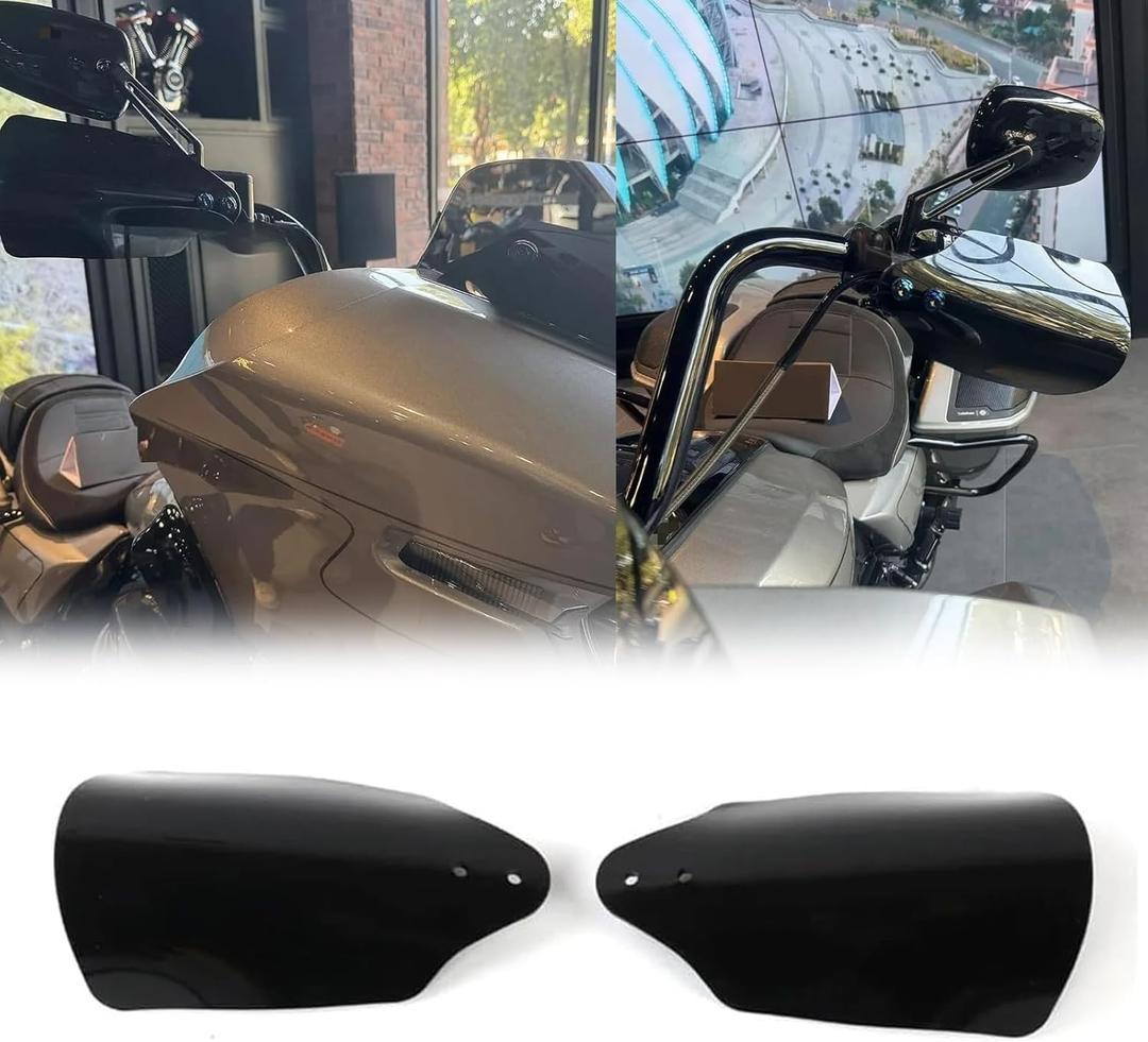 for Road Glide FLTRX 2026 2025 2024 Later NEW Motorcycle Accessories Handguards Protector Handlebar Hand Guard Shield Cover 2025 2024 Road Glide CVO SE FLTRXSE, 2 Piece