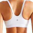 Sports Bras for Women,U Back Padded Medium Support Wireless Yoga Workout Longline Sports Bra with Removable Cups XL