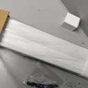 No Drill Cordless Light Filtering Cellular Shades White, 55" W x 48" H