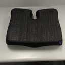 Cushion Lab Patented Pressure Relief Seat Cushion for Long Sitting Hours on Office & Home Chair - Extra-Dense Memory Foam for Soft Support. Car Pad for Hip, Tailbone, Coccyx, Sciatica - Black