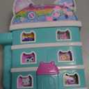 Polly Pocket x Gabbys Dollhouse Compact, Micro Dolls and Playset, 9 Themed Accessories, Pandy Paws, Cakey, & Mercat Pet Friends