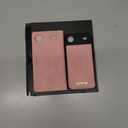 Magnetic case for iPhone Air, with a Detachable Wallet case, Magnetic Attraction Design, Supports Wireless Charging, Made PU Leather, Shockproof Protection (Rose Gold)