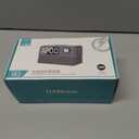 15W Fast Wireless Charger with Bluetooth Speaker and Alarm Clock Radio,4 in1 Wireless Charging Station for iPhone,Android Phones with FM Radio for Bedroom (7inch, Gray)