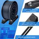 Weewooday 3D Printer Filament Spool Holder Filament Holder Fits All Spools of Any Size and All Types for PLA/ABS/TPU/Other 3D Printing Materials(1 Set)