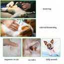 Adjustable Soft Pet Cone Collar for Dogs and Cats - Comfortable Elizabethan Collar for Surgery Recovery, Wound Protection, Grooming & Licking Prevention (Black, M)