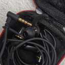 KINDEN Anti-Radiation Headphones Air Tube Headset Radiation Free Earbuds with Microphone Binaural Acoustic Stereo Alumium Metal Housing Wired in-Ear Handsfree (Black)
