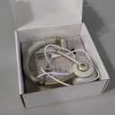 Bluetooth Headset, Wireless Headphones with Microphone Noise Canceling & USB Dongle, V5.0 Trucker Bluetooth Headset with Mic Mute & Charge Dock for PC/Laptop/Phone/Meeting/CallCenter/Office Gold