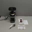 Cuisinart Coffee Grinder, Electric One-Touch Automatic Burr Coffee Grinder with 18-Position Grind Selector, Cup Size Selector for 4  18 Cups, DBM-8P1, Black Stainless