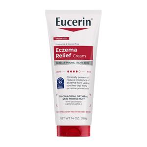 Eucerin Eczema Relief Body Cream, Eczema Cream with Colloidal Oatmeal, Ceramide-3 and Licorice Root Extract, 14 Oz Tube