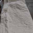 Hospital Blankets Twin Size, 100% Cotton Lightweight General Hospital Blanket 90x70 Inches (Natural)