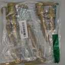 Kinfira 6 Pcs Coffee Syrup Pump Dispenser - Premium Skinny Syrup Pumps Fit for 25.4oz Torani Davinci Syrup Bottles (Gold)