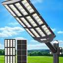 JAYNLT Y-16000W Solar Street Lights Outdoor,Parking Lot Lights Commercial, 6XL