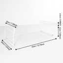 Foil and Plastic Wrap Organizer Kitchen Under Cabinet Desk Pantry Hanging Organizer Storage Foldable Rack (White