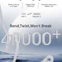 70W Charger for MacBook Pro 16-inch, 14-inch, Mac Air 15-inch, 13-inch (2025, 2024, 2023, 2022, 2021) M1M4 Original Quality Type C Fast Charger Power Adapter & 6.6FT Type C to Magnetic 3 Cable LED