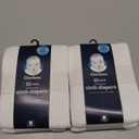 Gerber Unisex Baby Boys Girls Birdseye Prefold Cloth Diapers Multipack White Premiun 3-Ply 10 Pack