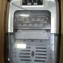 Frigidaire 26 Lbs per Day Portable Compact Maker, Ice Making Machine, Stainless, Medium