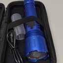 Flashlights High Lumens Rechargeable - 1500 Meters Long Beam Super Bright LED Flash Light with Power Display & IPX5 Waterproof for Camping, 20H Runtime,5 Modes,Zoomable Handheld Flashlight-Blue