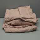 Modern Threads Soft Microfiber Solid Sheets - Luxurious Microfiber Bed Sheets - Includes Flat Sheet, Fitted Sheet with Deep Pockets, & Pillowcases Rose California King (07 Rose Pink)