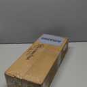 KAMANINA Single Curtain Rod 32 to 58 Inch(2.6-4.8Ft), 7/8 Inch Antique Bronze Adjustable Drapery Rod for Windows, Decorative Netted Texture End