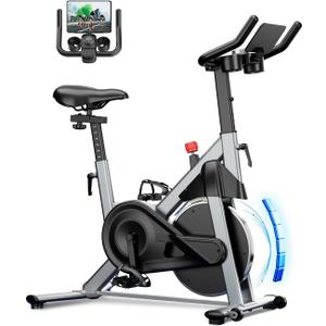 Superun Exercise Bike, Stationary Bike with 32-Level Magnetic Resistance