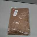 YeonYoonA Women's Eyelet Embroidery Short Sleeve T-Shirt Summer Fashion Clothes Loose Fit Casual Holiday Blouse T Shirt (Brown, S)