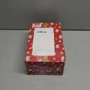 Christmas Snow Globe Lantern Water Glittering Santa Claus & Pups with Music & Timer, USB Lined/Battery Operated Lighted Lantern for Christmas Festival Decoration Gifts