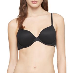 Calvin Klein Women's Perfectly Fit Memory Touch T-Shirt Bra (30DD, Black)