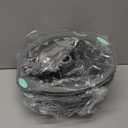 Tongjude 4 Pieces Silicone Fluted Tube Cake Pans, 10 Cups Tube Baking Pan, Jello Mold, Silicone Molds for Homemade Cake, Bread and Jello, Non-Stick, Grey