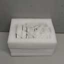 Japanese Rice Bowls Set of 6 - Porcelain Cereal Bowl in Vintage Blue White Design - Stackable Ceramic Dinner Set for Rice, Salad & Soup - Microwaveable & Oven Safe - 4.7"x2.6" Per Bowl