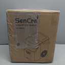 Nugget Ice Maker Countertop with Handle, Ready in 5 Mins, 40lbs/Day Soft Sonic Ice, Auto-Cleaning Portable Ice Machine for Home Kitchen Office Party & Large Families