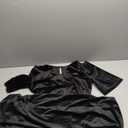 R.Vivimos Womens Fall Velvet Maxi Dress 2025 Short Sleeve V Neck Elegant Vintage Flowy Long Dresses XL