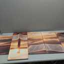 CCWACPP 5 Piece Christian Wall Art Bible Pictures Christ Spiritual Prints Cross Painting Canvas God Poster for Office Prayer Room Home Decor Framed (10"x16"x2 10"x20"x2 10"x24"x1)