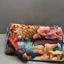 Amearea Soft 8x10 Kids Area Rug for Bedroom Playroom Classroom, Colorful Sea World Washable Non-Slip 8 x 10 Area Rug, Fish Coral Reef Ocean Theme Play Mat Carpet for Boy Girl Room Nursery Decor, Blue