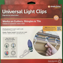 Simple Living Outdoor 100ct Universal Light Clips Christmas Holiday New