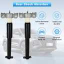 Rear Air Shocks Absorber Strut 3440022 Compatible with 2013-2020 Ford Fusion OEM 19250335, 252260, 5667, 333529L, 333529R, G51965