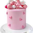 11pcs Princess Cake Topper with Balls Cake Decorations for Birthday Party Decorations