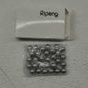 Ripeng 30 Pieces Labyrinth Replacement Steel Balls 0.5 Inch Replacement Rust-Proof Metal Balls for Marble Runs